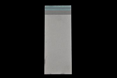 N4-401【長4】透明封筒 OPP袋 40μ 静電気防止処理テープ付 折線付