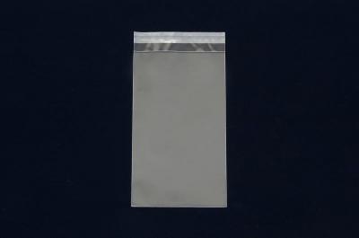 N-401【長3】透明封筒 OPP袋 40μ 静電気防止処理テープ付 折線付