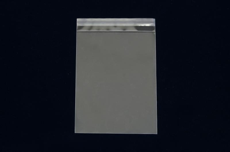 A5-401【角6(A5)】透明封筒 OPP袋 40μ 静電気防止処理テープ付 折線付 / 透明封筒・OPP袋・DM用封筒(角2,A4,長3 ,B5)といえばメールストア