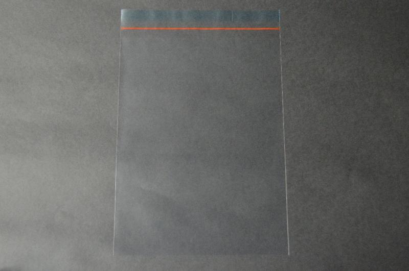 A4-40T【A4】透明封筒 OPP袋 40μ カットテープ付 静電気防止処理テープ 
