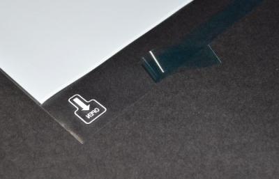 A5-21【角6/A5】印刷透明封筒 OPP袋 50μ 切手/筆記可 静電気防止処理テープ付 折線付